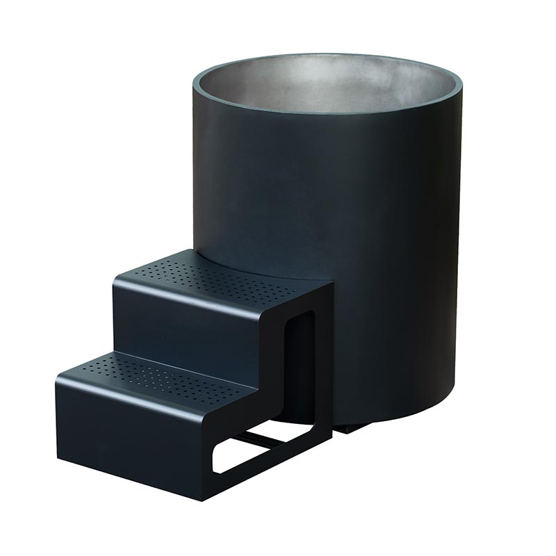Confirmatur CCCIV Steel Nigrum Frigus demittite Tub