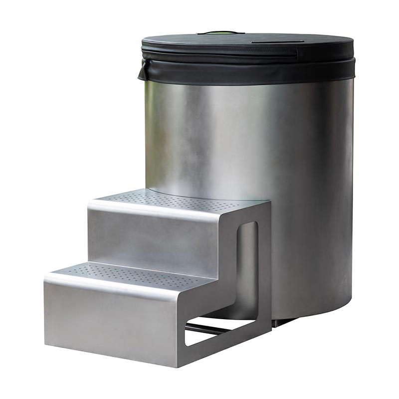 Plena 304 Steel Round Cold Plunge Tub