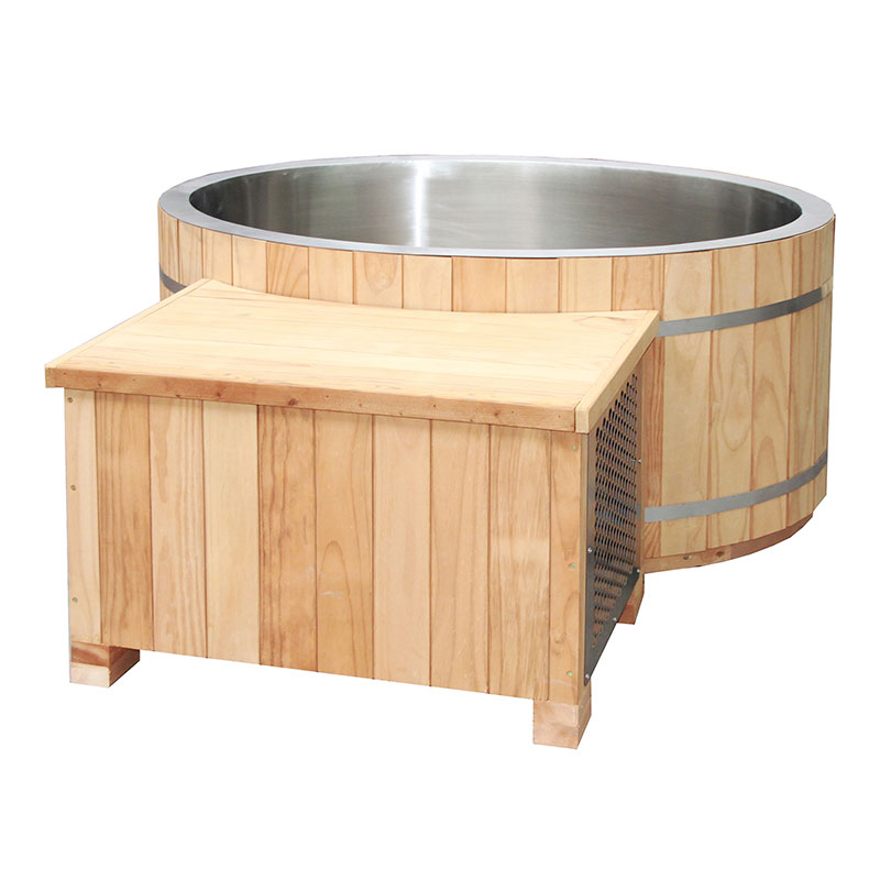 Thermo Pine Wood Cold Plunge Barrel