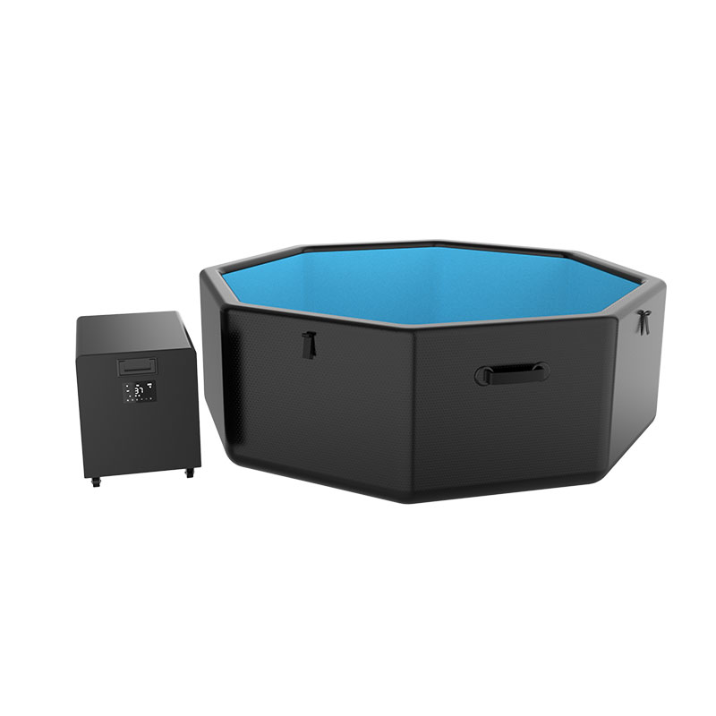 Octagon glacies mersa est Pod frigore mersa chiller