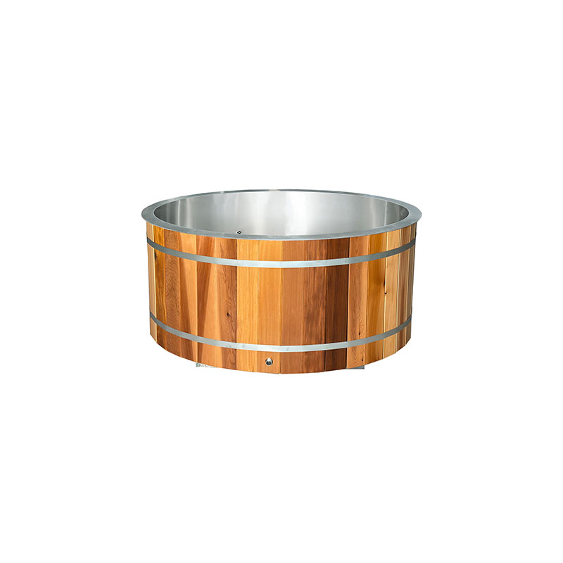 Red Cedar Frigido demitte Tub cum CCCIV SS Liner