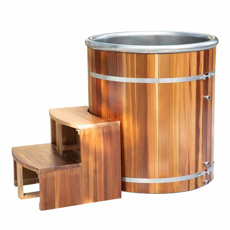 Recuperatio Tub per rubrum Cedar Frigus Plunge Foedus Recuperatio